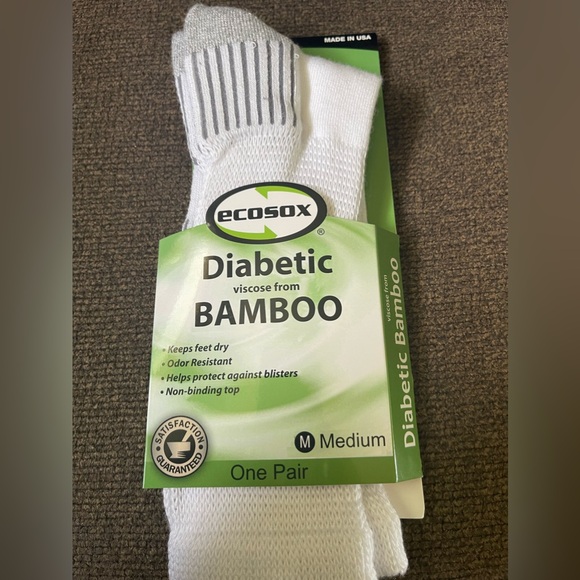 Viscose from Bamboo Diabetic Over the Calf Sock - Picture 1 of 5